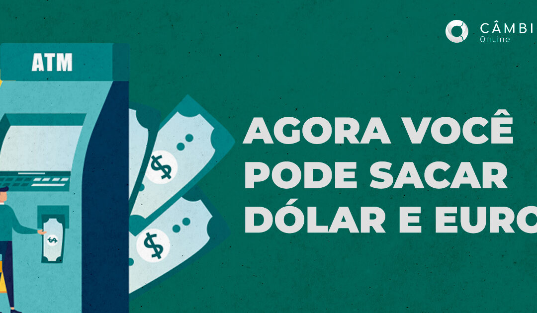 Para competir com bancões, Câmbio Online habilita saques em euro e dólar em caixas eletrônicos